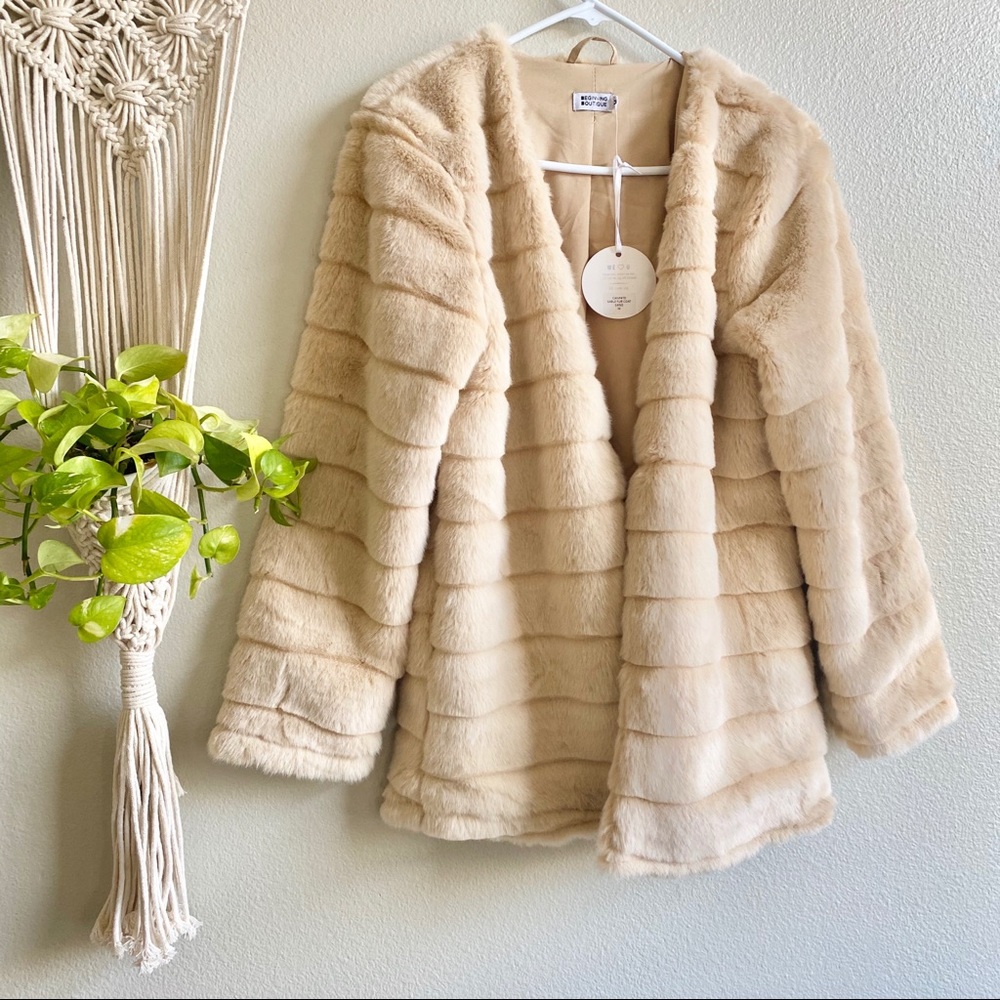 Beginning Boutique Sable Fur Coat Size M